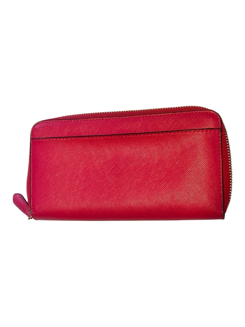 kate spade Pink Ruby Saffiano Zip-Around Wallet - like new - Picture 2 of 7